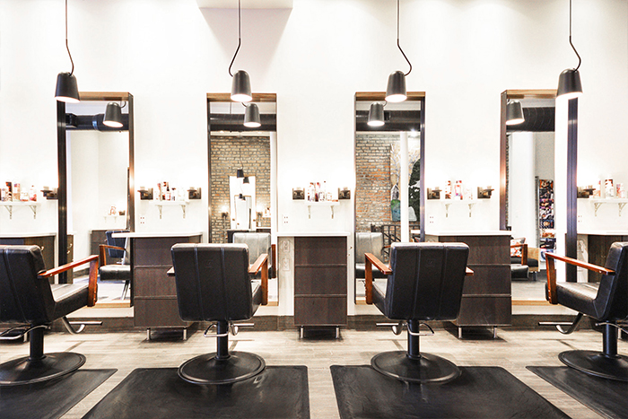 Fox and Jane Brooklyn Salon working area another view Another view of salon working area