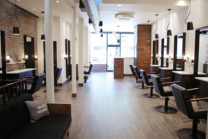 Fox and Jane Brooklyn Salon working hall area Working hall area of salon