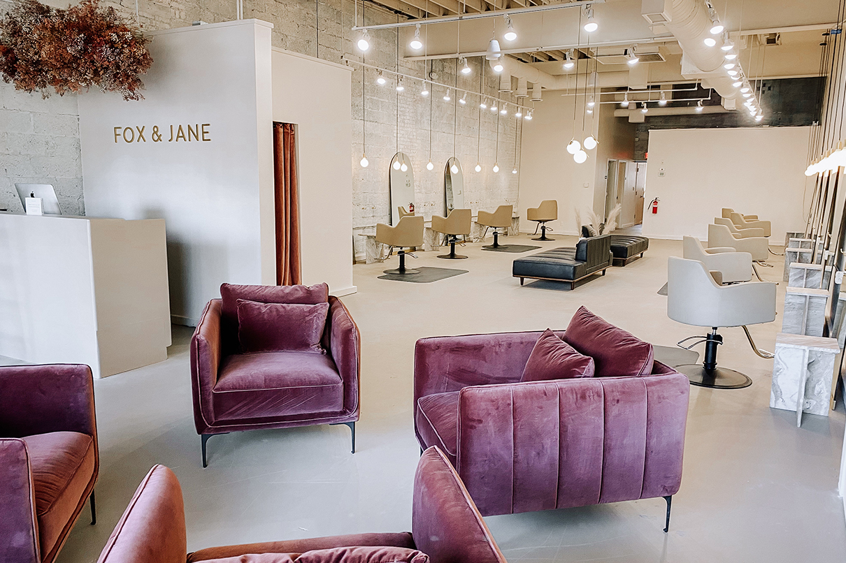 Fox and Jane Redbank lobby area Salon lobby area